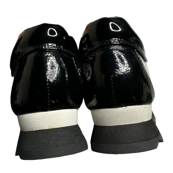 JESSICA RICH Transparent Sneaker Black Clear Women's Size 37 NWT In Box Size 7 - Picture 8 of 16